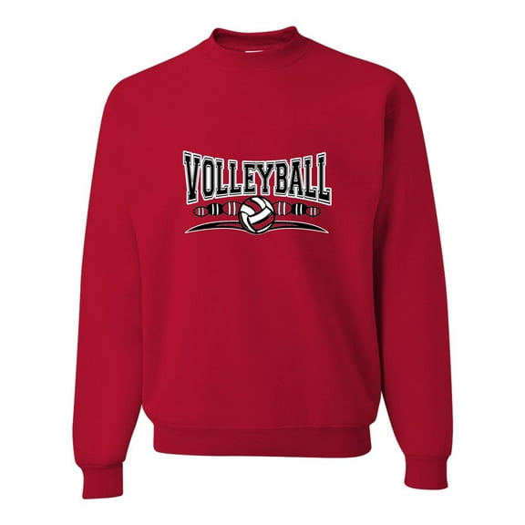 Adult Volleyball Cool Design Sweatshirt Crewneck
