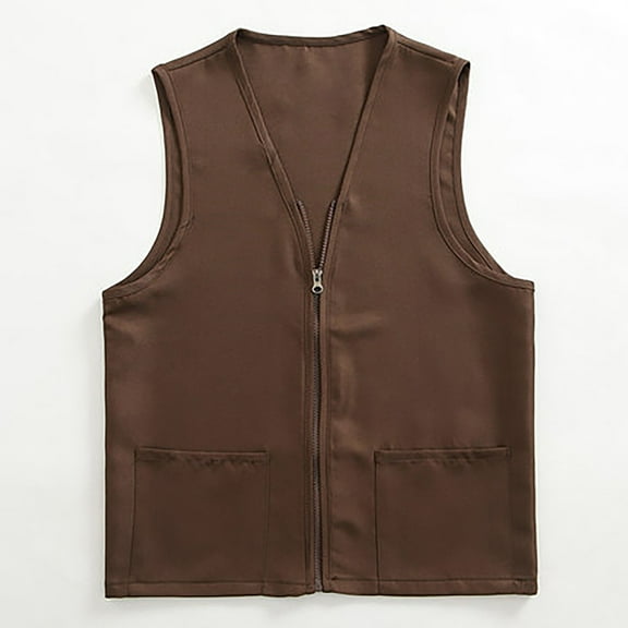 Adult Volunteer Activity Vest Supermarket Uniform Vests Clerk Workwear Work Vest Event Apron Vests Coffee Xxl