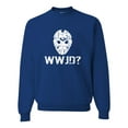 thumbnail image 1 of Adult WWJD What Would Jason Do? Funny Horror Movie Sweatshirt Crewneck, 1 of 1