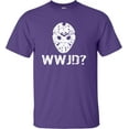 thumbnail image 1 of Adult WWJD What Would Jason Do? Funny Horror Movie T-Shirt, 1 of 1