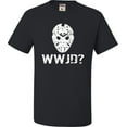 thumbnail image 1 of Adult WWJD What Would Jason Do? Funny Horror Movie T-Shirt, 1 of 1