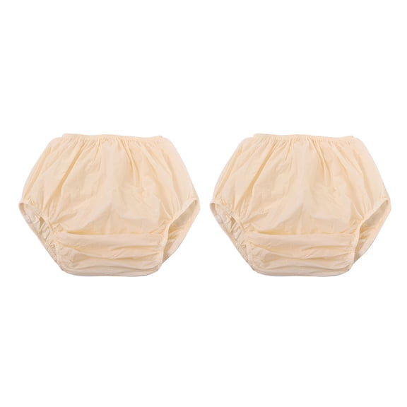Adult Washable Adult Incontinences Protective Briefs Reusable Water Resistant Underwear Discreet Day Night Use Pack of 2