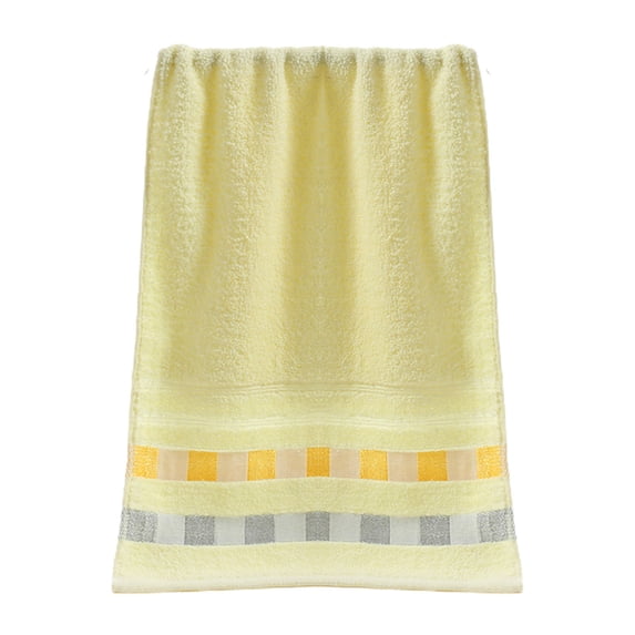 Adult Washcloth Bath Towel Absorbent, Thickened 74x33cm Face Towel for Daily, Soft Cotton Body Wash Cloth for Sensitive Skin, Quick Dry Hand Towel for Bathroom, Antibacterial Hygienic Cleaning Towel