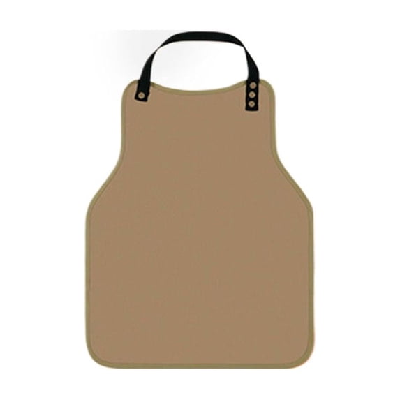 IFRINID Adult Bib, Waterproof Poly Cotton Feeding Apron with Adjustable Snap Closure for Elderly and Adults