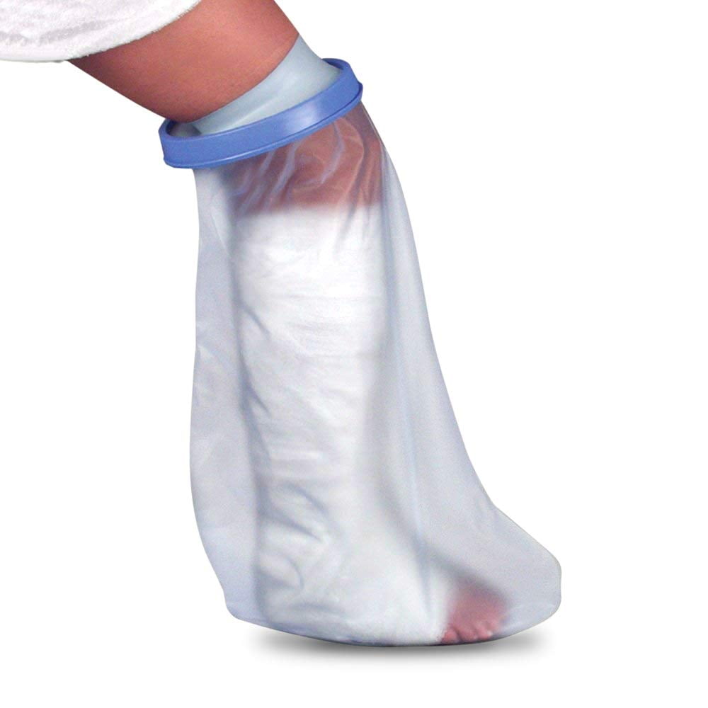 Adult Waterproof Leg Cover for Shower, Bandage Protector to Keep Casts