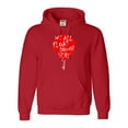 thumbnail image 1 of Adult We All Float Down Here Red Balloon Sweatshirt Hoodie, 1 of 1