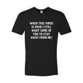 thumbnail image 1 of Adult When This Virus Is Over Stay Away From Me Funny 2020 Deluxe T-Shirt, 1 of 1