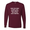 thumbnail image 1 of Adult When This Virus Is Over Stay Away From Me Funny 2020 Long Sleeve T-Shirt, 1 of 1