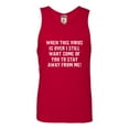 thumbnail image 1 of Adult When This Virus Is Over Stay Away From Me Funny 2020 Sleeveless Tank Top Cotton T-Shirt, 1 of 1