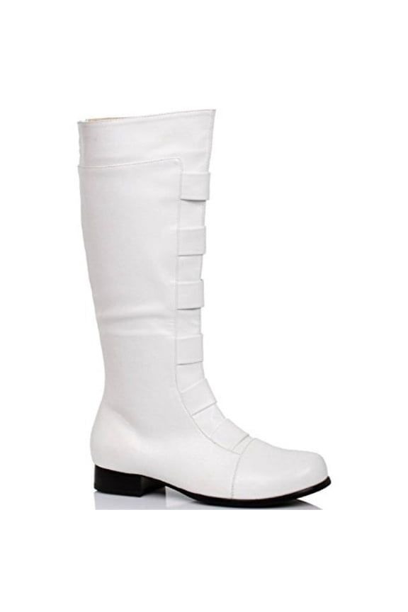 Adult White Superhero Boots