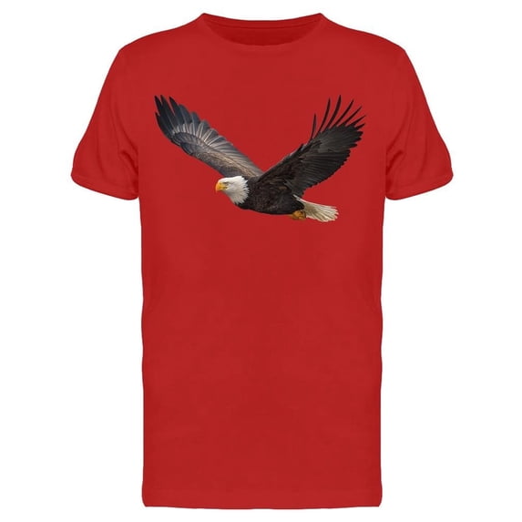 Adult White-tail Flying Eagle Tee Men's -Image by Shutterstock