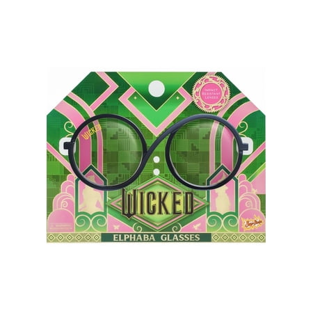 Adult Wicked Elphaba Metal Costume Glasses