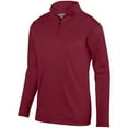 thumbnail image 1 of Adult Wicking Fleece Quarter-Zip Pullover - CARDINAL - L, 1 of 3