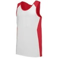 thumbnail image 1 of Adult Wicking Poly/Span Mesh Racerback Jersey 323, 1 of 2