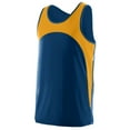 thumbnail image 1 of Adult Wicking Polyester Sleeveless Jersey with Contrast Inserts 340, 1 of 2