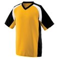 thumbnail image 1 of Adult Wicking Polyester V-Neck Short-Sleeve Jersey with Inserts 1535, 1 of 3