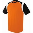 thumbnail image 1 of High Five 312200 Wildcard Two-Button Jersey, L, ORANGE/BLACK/WHITE, 1 of 1
