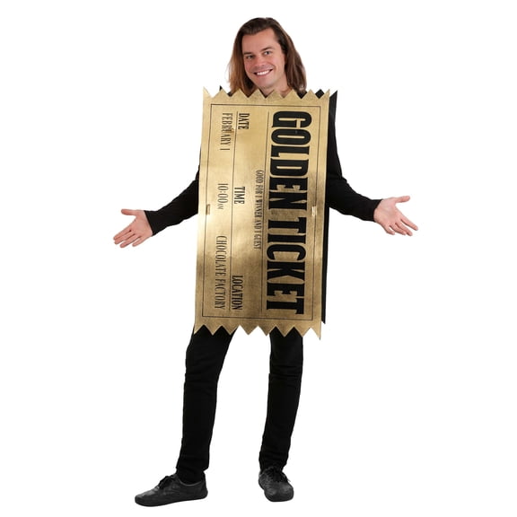 Adult Winning Golden Ticket Costume
