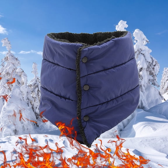 Adult Winter Solid Neck Outdoor Windproof And Warm Down Scarf Beach Scarf Neck Scarves for Women Silk Set Fr Neck Gaiter Winter Neck Warmer Lined Wild Rags Cowboy Scarves Gaiter Ski Scarf Silk Hair