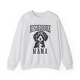 thumbnail image 1 of Adult Women Aussiedoodle Mama Crewneck Sweatshirt Miniature Aussiedoo Shirt, 1 of 4