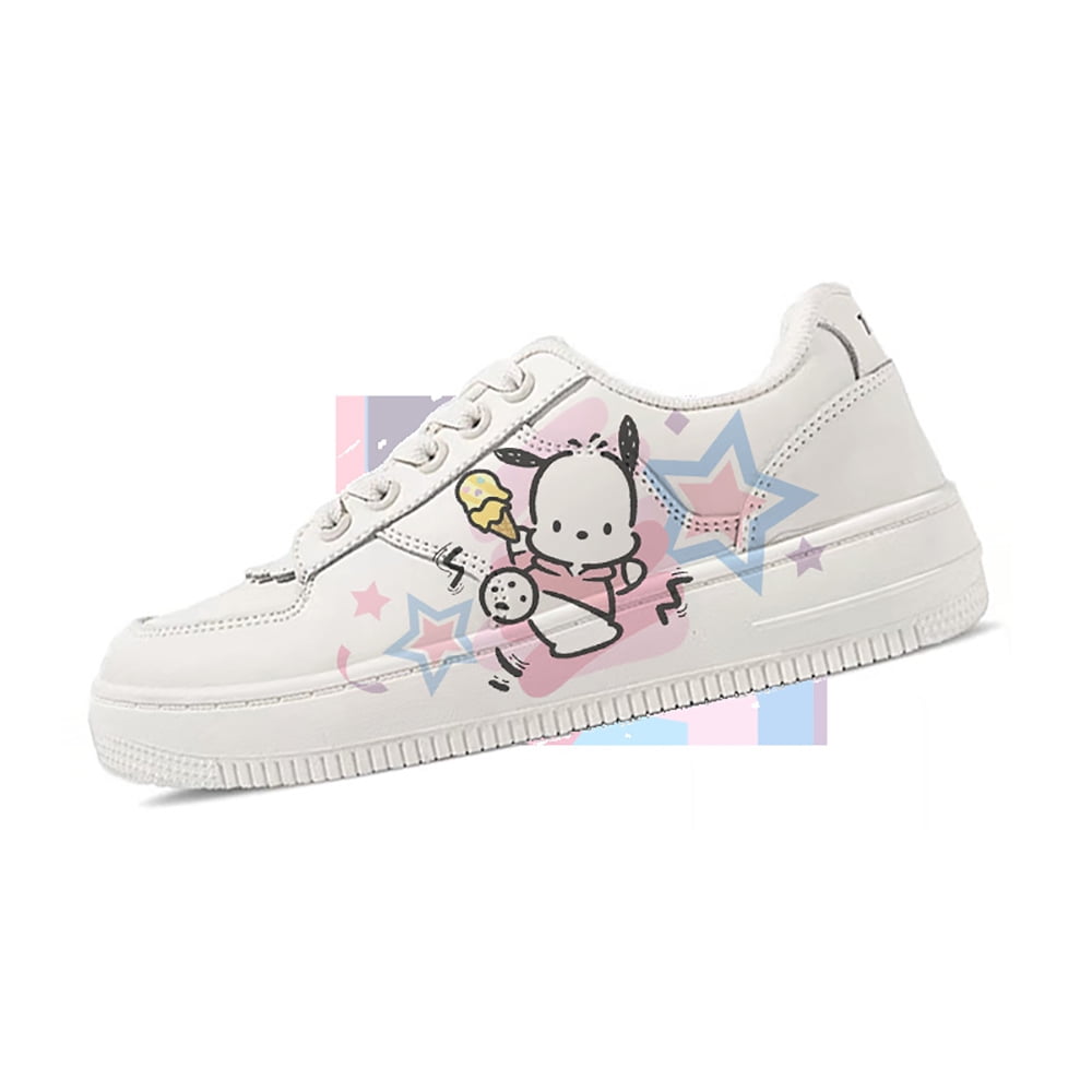 ❥︎❥︎Pochaco❤︎ Adult Women Cute Pochacco Sneakers Cartoon Kawaii Tennis
