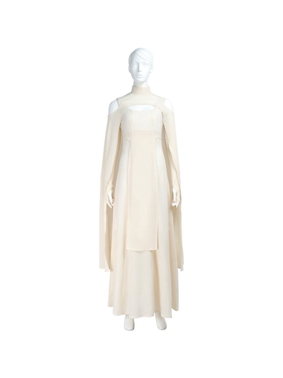 Adult Women Sheltay Inspired Dress Sci-Fi Style Long Skirt Outfit