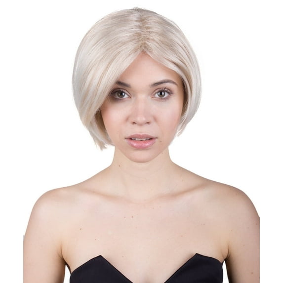 Adult Women's Blonde Color Straight Short Trendy Bob Wig