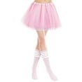 thumbnail image 1 of Adult Women's Carnival Tutu Skirt Set With Thigh High Socks for Dance Performance Festival Party Outfit, 1 of 1