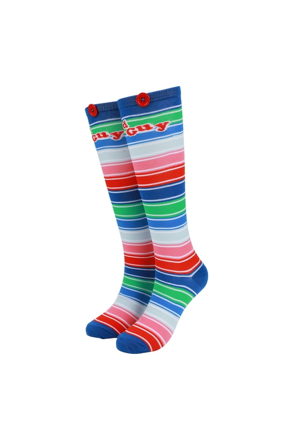 Adult Women's Chucky Knee-High Socks-OSFA
