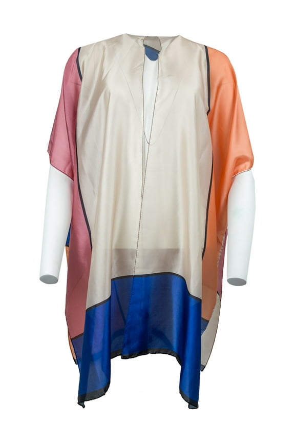 Adult Women's Colorblock Silky Wrap