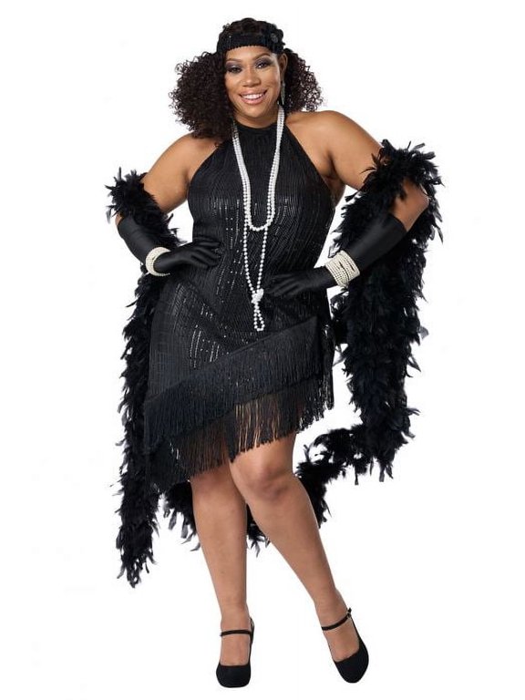Fabulous Flapper Plus Size Costume
