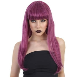 Gothic Bride Wig Adult Purple Gothic Bride Wig Adult Purple