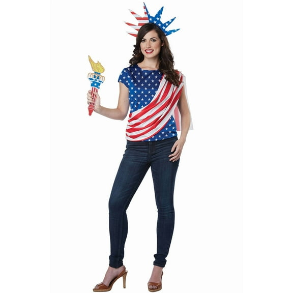 California Costumes Miss Independence Adult Costume: Small Female