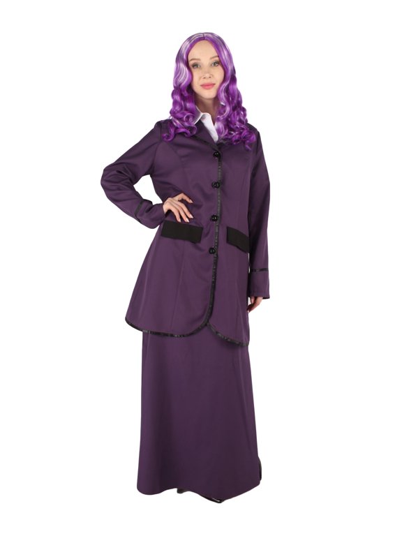 Adult Women's Missy Mistress TV/Movie Costume | Purple Cosplay Costume