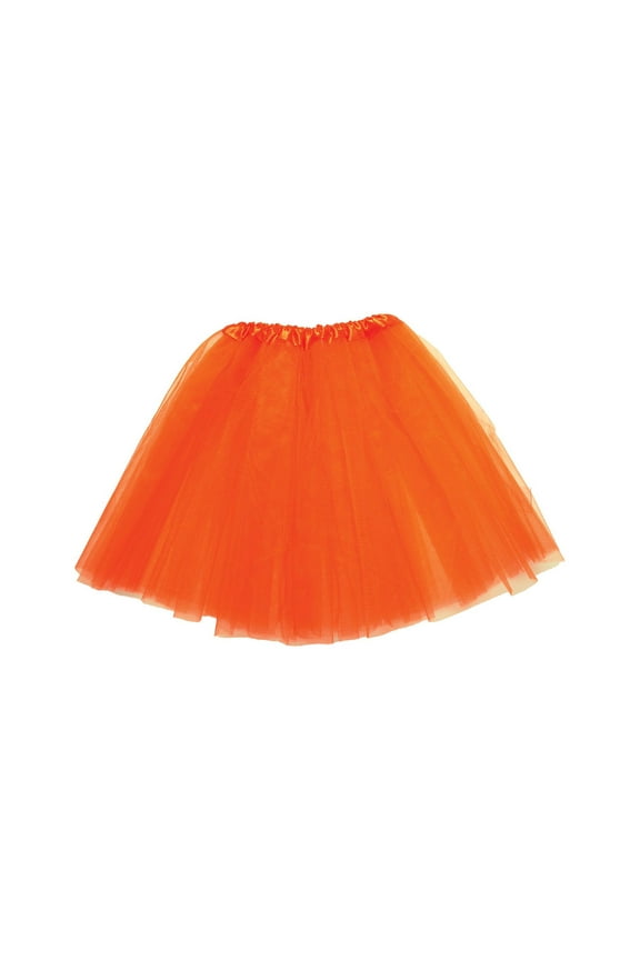 Adult Women's Neon Orange Tutu