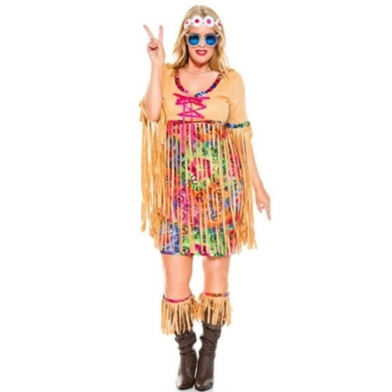 Queen Retro Hipster Costume Music Legs 70806Q Multi Color
