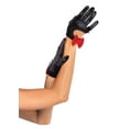 thumbnail image 1 of Adult Women's Satin Cut Out Cropped Gloves, 1 of 1