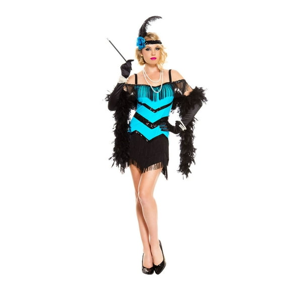 Adult Women's Socialite 1920s Flapper Costume