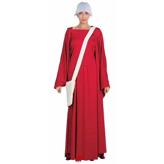 HPO Adult Women's The Handmaid's Tale Full Set Costume | Red Halloween Costume