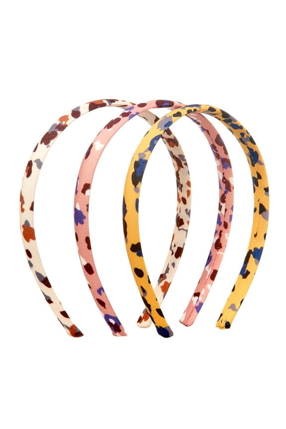 Adult Women's Thin Headbands Set, 3-Piece