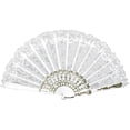 thumbnail image 1 of White Lace Fan Adult Halloween Accessory, 1 of 2