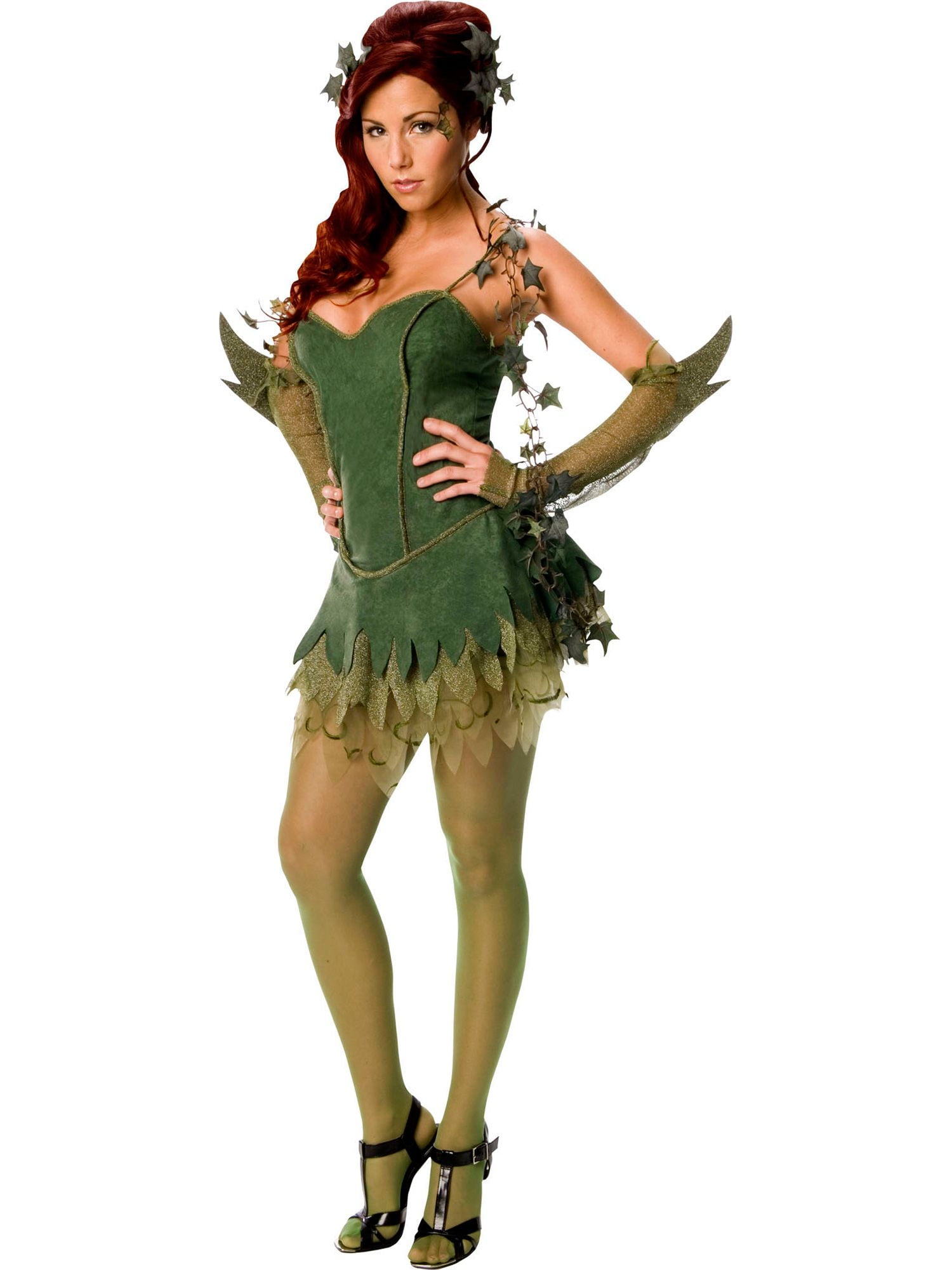 Adult Womens Sexy Poison Ivy Costume