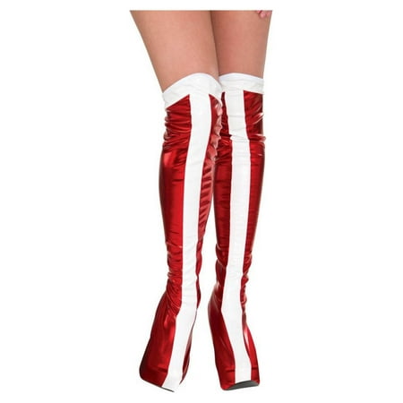 DC Comics Wonder Woman Boot Tops for Adults by Rubies, Women's One Size