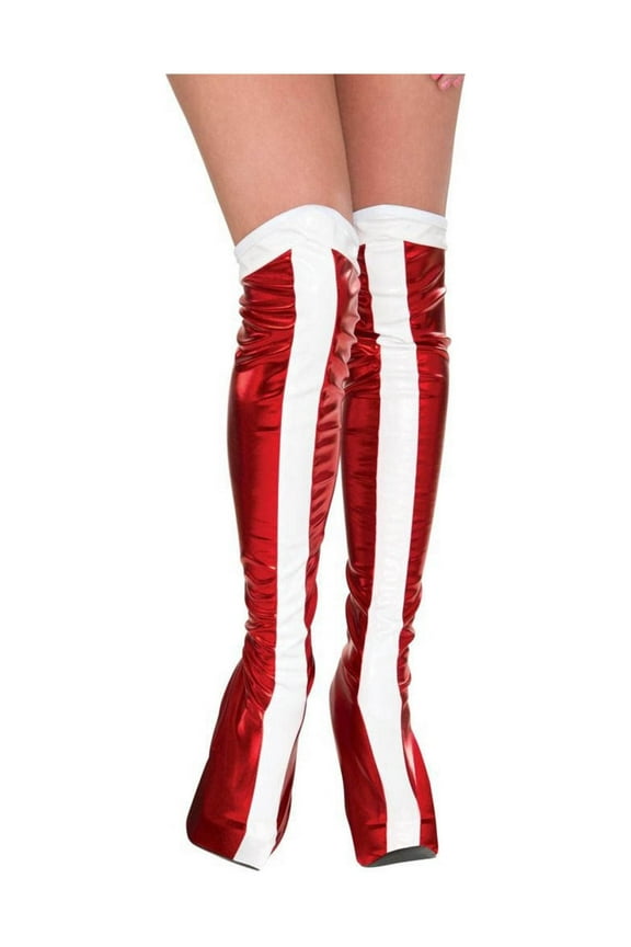 DC Comics Wonder Woman Boot Tops for Adults by Rubies, Women's One Size
