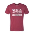 thumbnail image 1 of Adult Wooden Spoon Survivor Funny Deluxe T-Shirt, 1 of 1