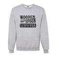 thumbnail image 1 of Adult Wooden Spoon Survivor Funny Sweatshirt Crewneck, 1 of 1
