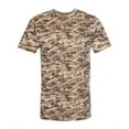 thumbnail image 1 of Adult Woodland Camouflage Short Sleeve T-Shirt , Sand Digital , 3XL, 1 of 6