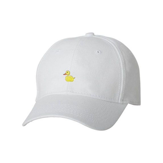 Adult Yellow Duck Embroidered Dad Hat Structured Cap