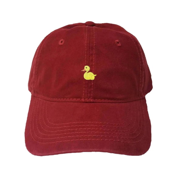 Adult Yellow Duck Embroidered Dad Hat