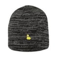 thumbnail image 1 of Adult Yellow Duck Embroidered Marled Knit Beanie Cap, 1 of 1